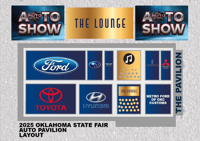 Oklahoma State Fair Auto Pavilion Layout